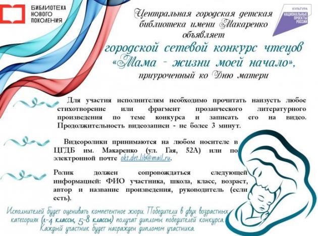 Конкурс чтецов, посвященный летию со дня рождения С.А. Есенина